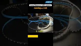 Long Distance LED system (Live Demo) #shorts #led #demo