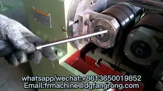 Metal screw thread rolling machine