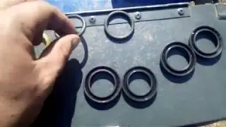 Поломка гидравлического цилиндра мототрактора