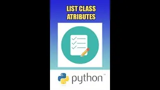 Python - Get Object Attributes With a Dir Function
