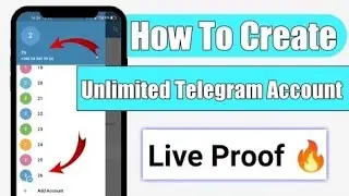 How to create unlimited telegram a/c without phone number | Telegram par fake account kaise banaye