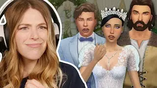 Throwing A ROYAL Wedding In The Sims 4 | Rags 2 Royalty #12