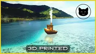 3DBenchy In Real Life (3D Printed + CGI)