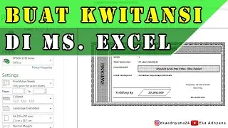 Cara Membuat Kwitansi dengan Microsoft Excel Secara Otomatis