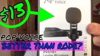 UNBOXING | REVIEW & TEST | POP VOICE LAPEL MIC (G.0.A.T MIC FOR IPHONE) | CHEAPEST