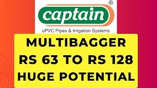 Can CAPTAIN POLYPLAST LTD become a MULTIBAGGER ? Current Price under Rs 125 for a Share.
