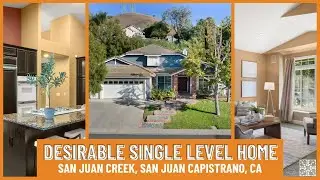 Desirable Single Story Home in San Juan Capistrano