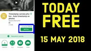 Timestamp camera photos - Auto timestamp on photos (TODAY FREE)