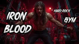 IRON BLOOD | Hard Rock Gym Anthem | Power Music for Workout Motivation