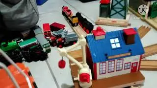Craigslist Thomas wooden railway Lot reivew part 3