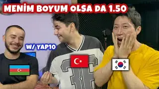 AZERBAYCAN vs GÜNEY KORE! (Menim boyum olsa da 1.50 ile BULUŞTUK!) 