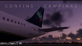 【🔴XPLANE 12】Confins - Campinas - Flight Factor A320