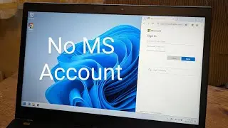 How to Install Windows 11 Without Microsoft Account ( Local Account / Bypass Microsoft Login)