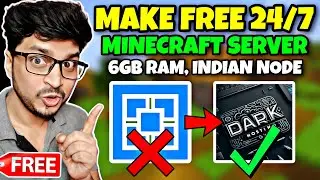 FREE 24/7 Minecraft Server? This Hosting is MIND-Blowing | Best Free 24/7 Minecraft Server Hosting