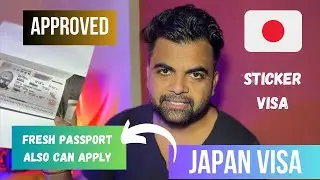 Japan 🇯🇵 tourist sticker visa approved 2024| you can apply for Japan 🇯🇵 Visa now
