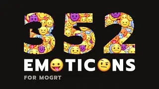 Emoticon  Animated Emojis Pack by Power Of Motion on After Effect Template (Free Download)