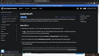 Unity MLAPI Course - Introduction | Importing MLAPI | Basics