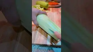Easy way to cut luki(bottle gourd) #kitchentipsandtricks