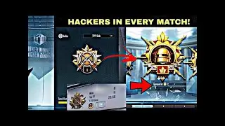 😡Hackers In Every Single Game! Crown To Conqueror Rank Push In BGMI 🇮🇳