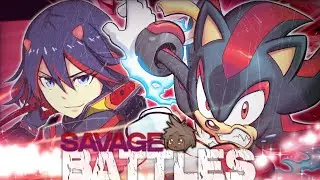 Ryuko Matoi vs shadow Savage battle #2