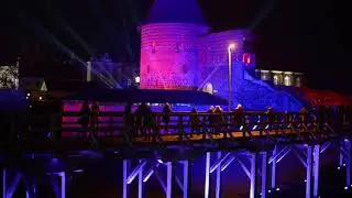 Kauno šviesų festivalis 2017 Kauno Pilis