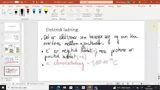 Fysikk 1   10A Elektrisk strøm