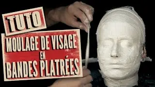 Tuto Comment faire un moulage de visage en bandes platrées