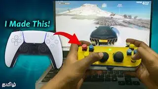 ESP32 Gamepad: Low Latency Game controller joystick | Custom Battery options | Both Android and PC