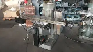 Bridgeport by Hardinge 9″ x 48″ Variable Speed Vertical Milling Machine with 2-Axis CNC Control