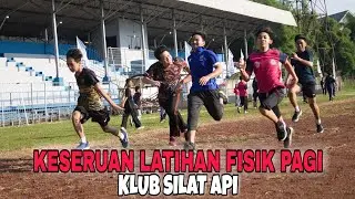 PENUH SEMANGAT 🔥🔥LATIHAN FISIK PAGI KLUB SILAT API