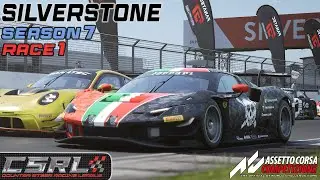 CSRL - Season 7 Race 1 Silverstone Broadcast