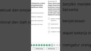 Kunci Jawaban Post Test Modul 2 Topik Merdeka Belajar 