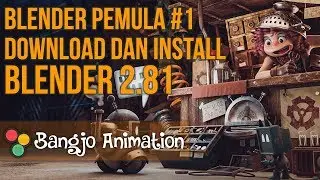 TUTORIAL BLENDER PEMULA #1 - Download Dan Install Blender 2.8