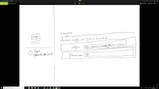 Axure RP Login Page Website
