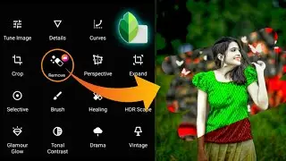 Snapseed Face Smooth +Background Change Photo Editing Tricks | Snapseed background Colour Change