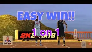 How to win easy in NBA 2k20 1 on 1 | Demo game
