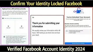 Facebook Your Account Has Been Locked 2024 | Without Confirm Your Identity Unlocked Facebook Account