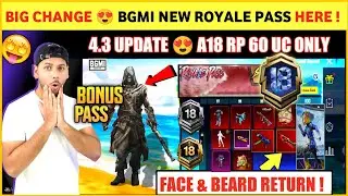 BIG CHANGES 😍 Bgmi Next Bonus Pass | A18 Bonus Pass | Bgmi New Royale Pass | A18 Royal Pass