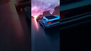 Desert Run. #blender3d #motiongraphics #outrun #retrowave #80s #synthwave #3d