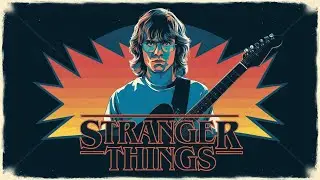 Stranger Things Theme Guitar Cover - Hell Rock Show 2020 with Animelmack