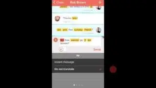 Translating and Adding Lingo from Cyfr Messages (iPhone)