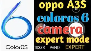 Oppo a3s july coloros 6, camera expert mode,