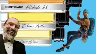 Collection Montblanc (Extreme Leather, Patchouli Ink and Vetiver Glacier)