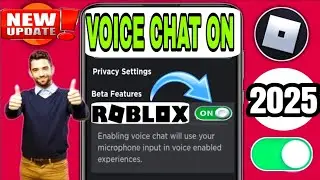 How To Get Roblox Voice Chat (Update 2025) | How to Enable Voice Chat on Roblox (Easily)