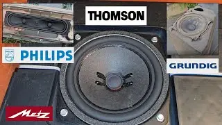 Speaker Finding #46: Sipe Double Voice Coil TV subwoofer, Philips "Double" TV speakers and more!
