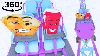 360° Epic Roller Coaster with Gegagedigedagedago! (VR Experience)
