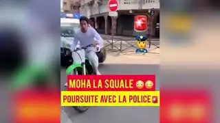 [EXCLU ENTIER] Moha La Squale Fait Une Course Poursuite Avec La Police
