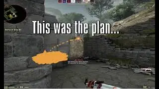 What you planned vs what actually happens 😂 #csgo #shorts