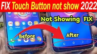 Touch Mobile Back Button Not Showing problem fix 2022