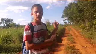 Fazendo trilha dando tipo uma voltar na estrada de chão